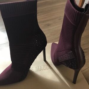 Steve  Madden fabric booties